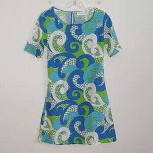 Chelsea Gunn Psychedelic Print Paisley Print Dress